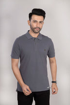 MAdMee Ace Polo - Steel Grey