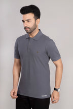 MAdMee Ace Polo - Steel Grey