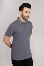 MAdMee Ace Polo - Steel Grey