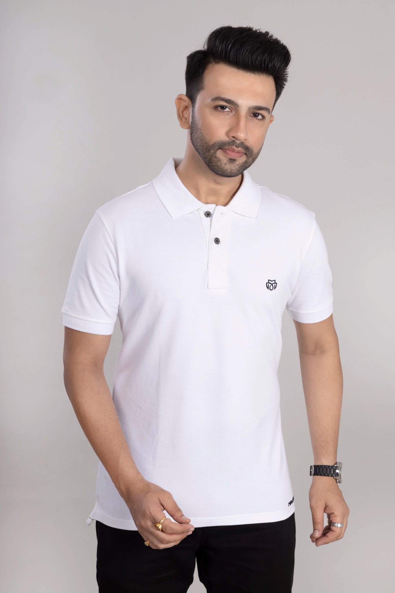 MAdMee Ace Polo - Classy White