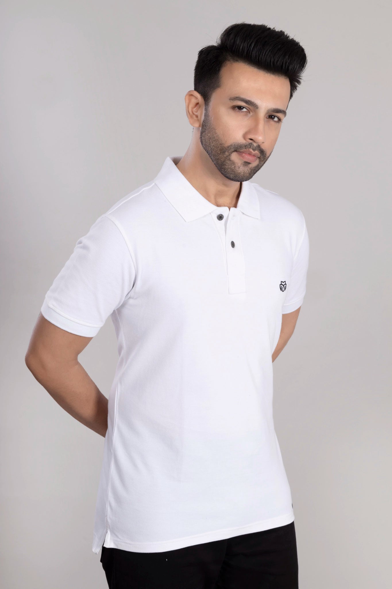 MAdMee Ace Polo - Classy White