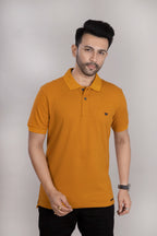 MAdMee Ace Polo - Sunset Mustard