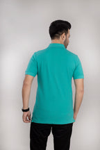 MAdMee Ace Polo - Turquoise Blue
