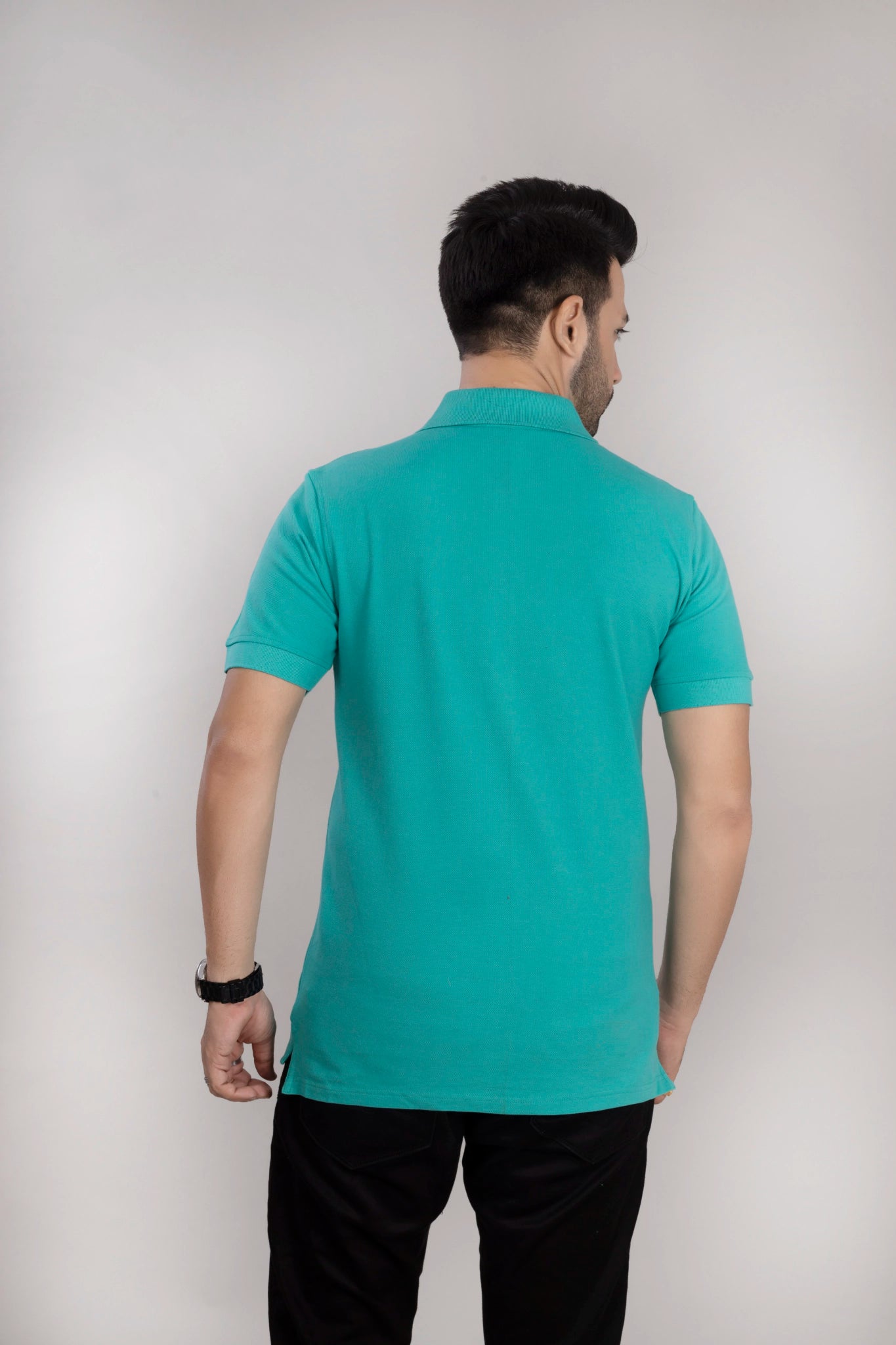 MAdMee Ace Polo - Turquoise Blue
