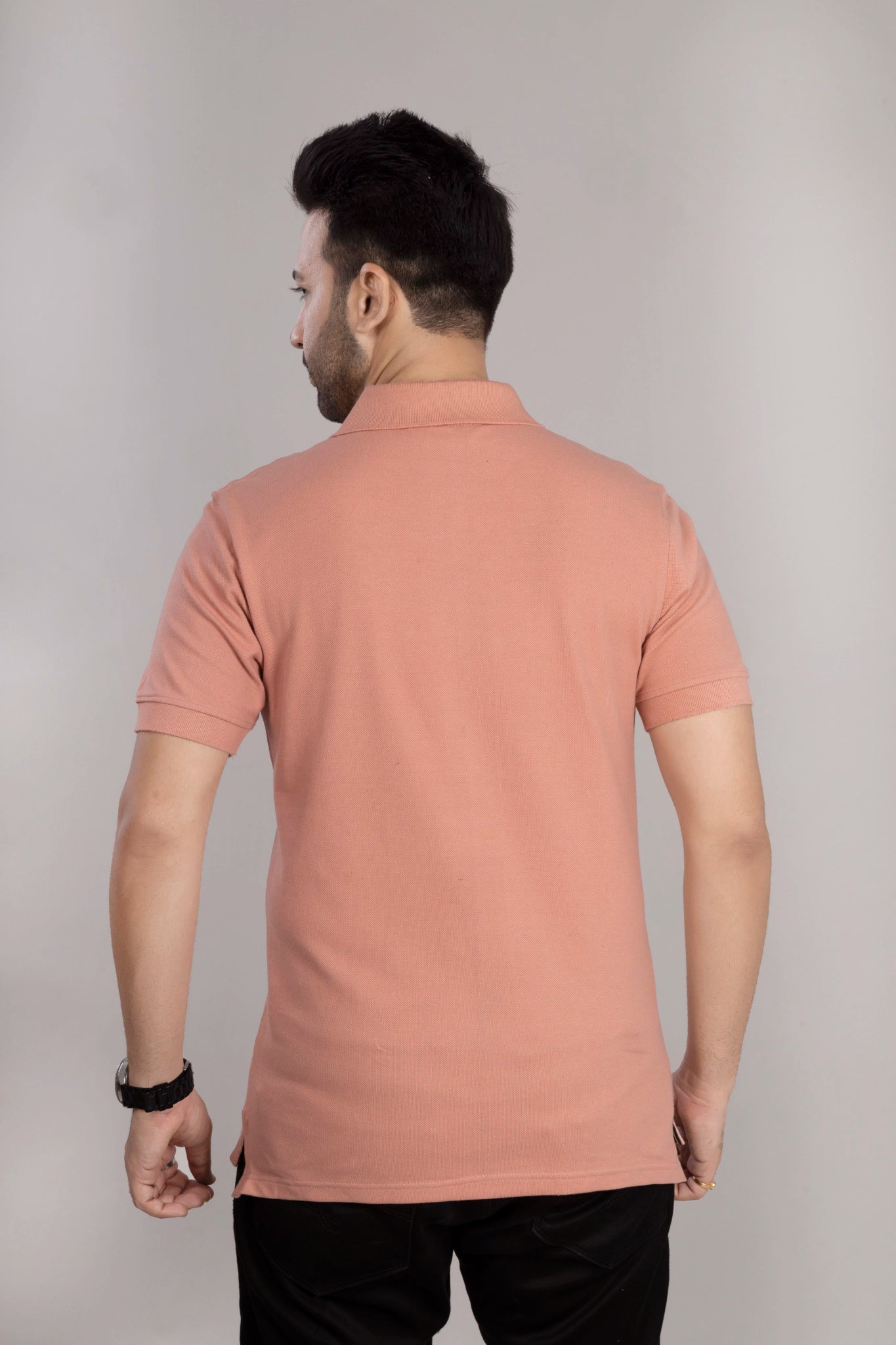 MAdMee Ace Polo - Dusty Peach