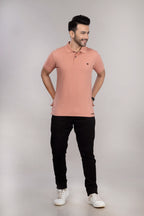 MAdMee Ace Polo - Dusty Peach