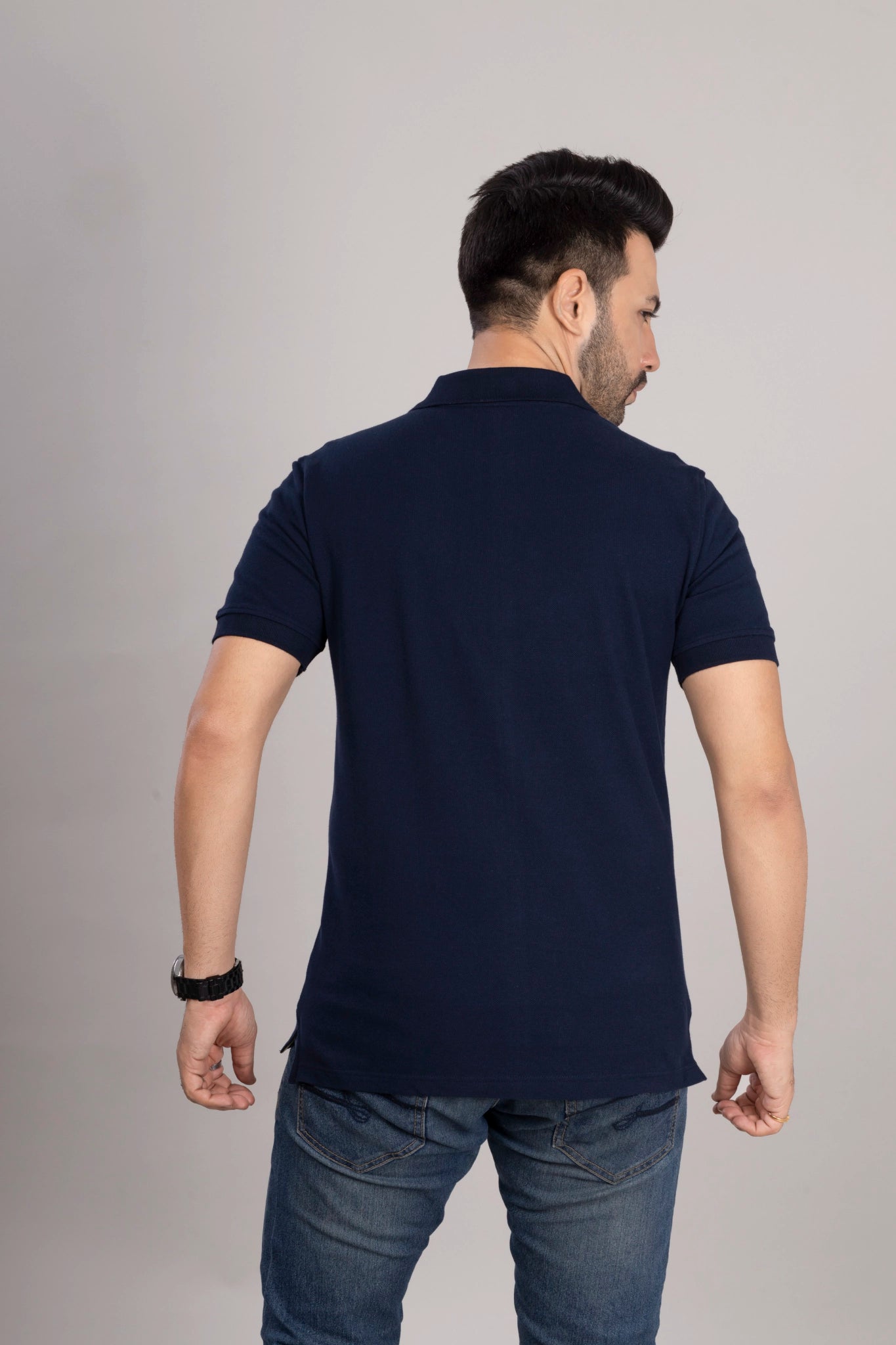 MAdMee Ace Polo - Deep Navy Blue