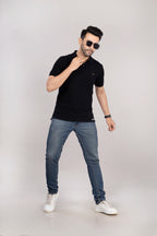 MAdMee Ace Polo - Black
