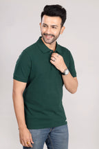 MAdMee Ace Polo - Forest Green