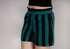 MAdMee StripeEase Woven Shorts - Jungle Stripe