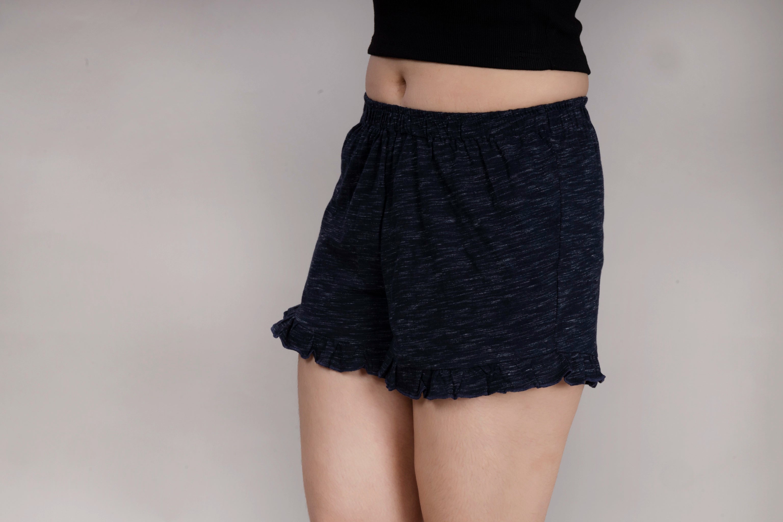 MAdMee Soft Knitted Co-ord Set – Midnight Navy