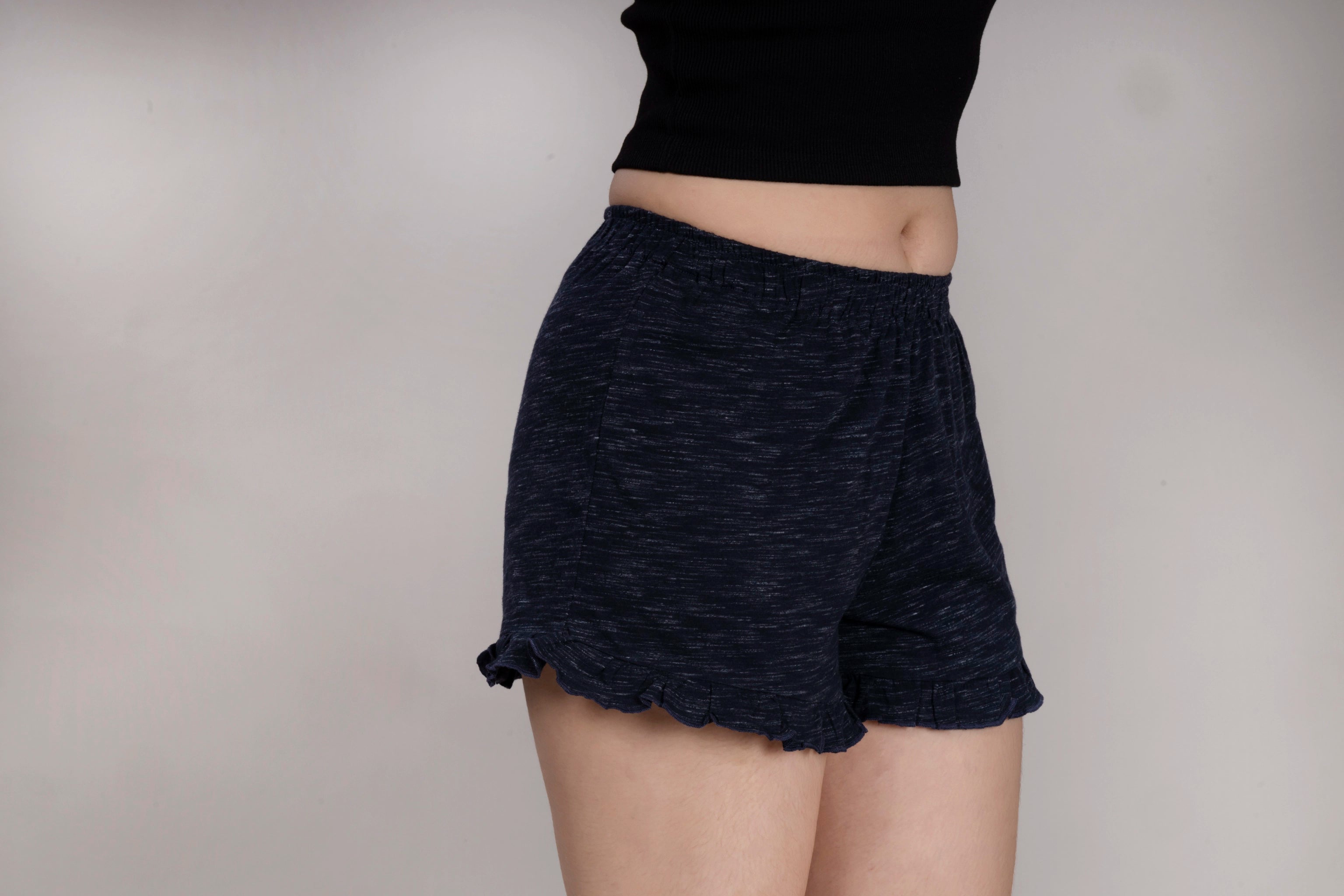 MAdMee Soft Knitted Co-ord Set – Midnight Navy