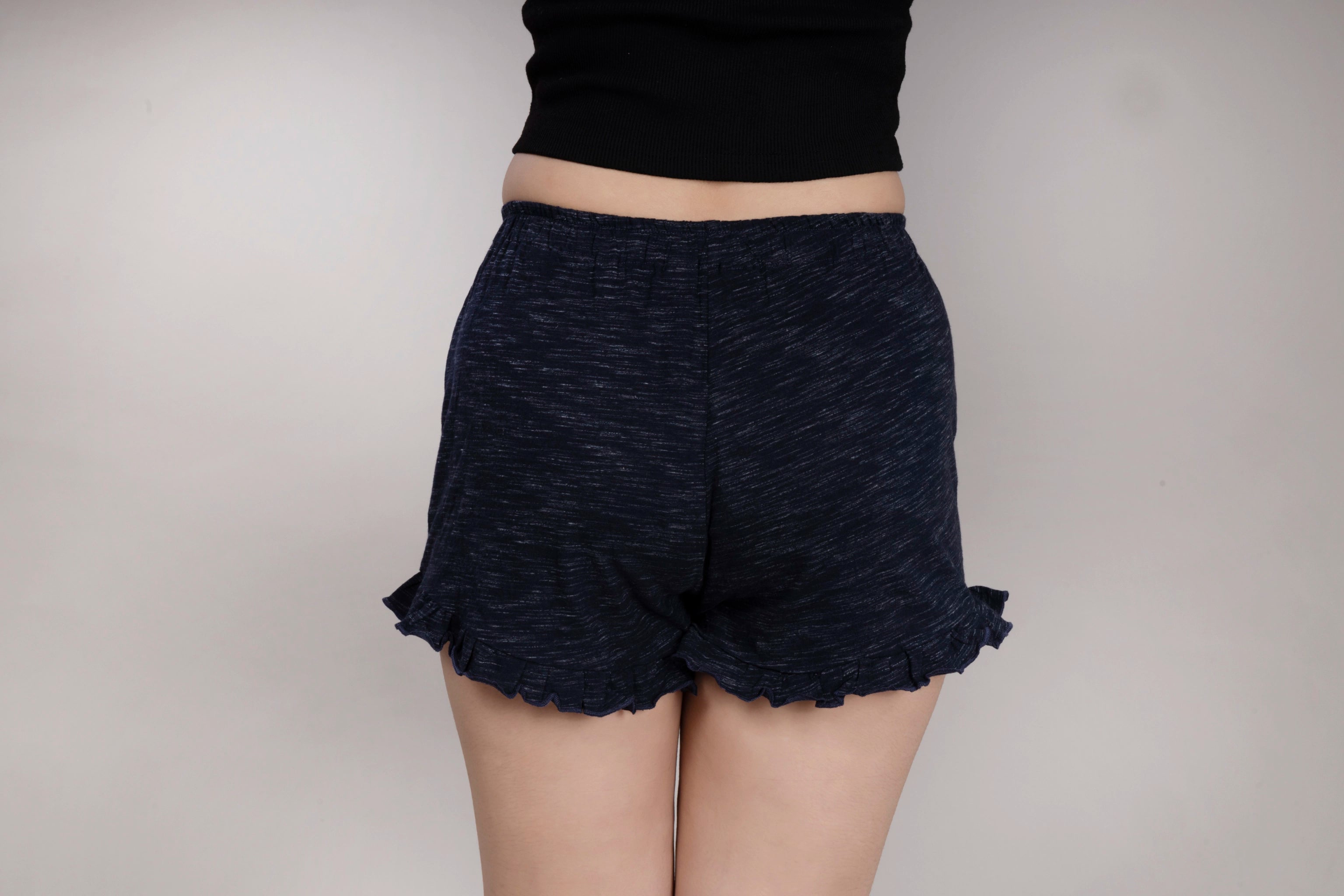 MAdMee Soft Knitted Co-ord Set – Midnight Navy